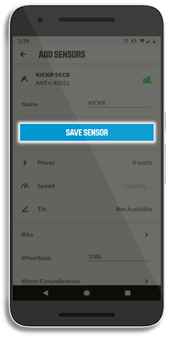 Wahoo kickr store core app